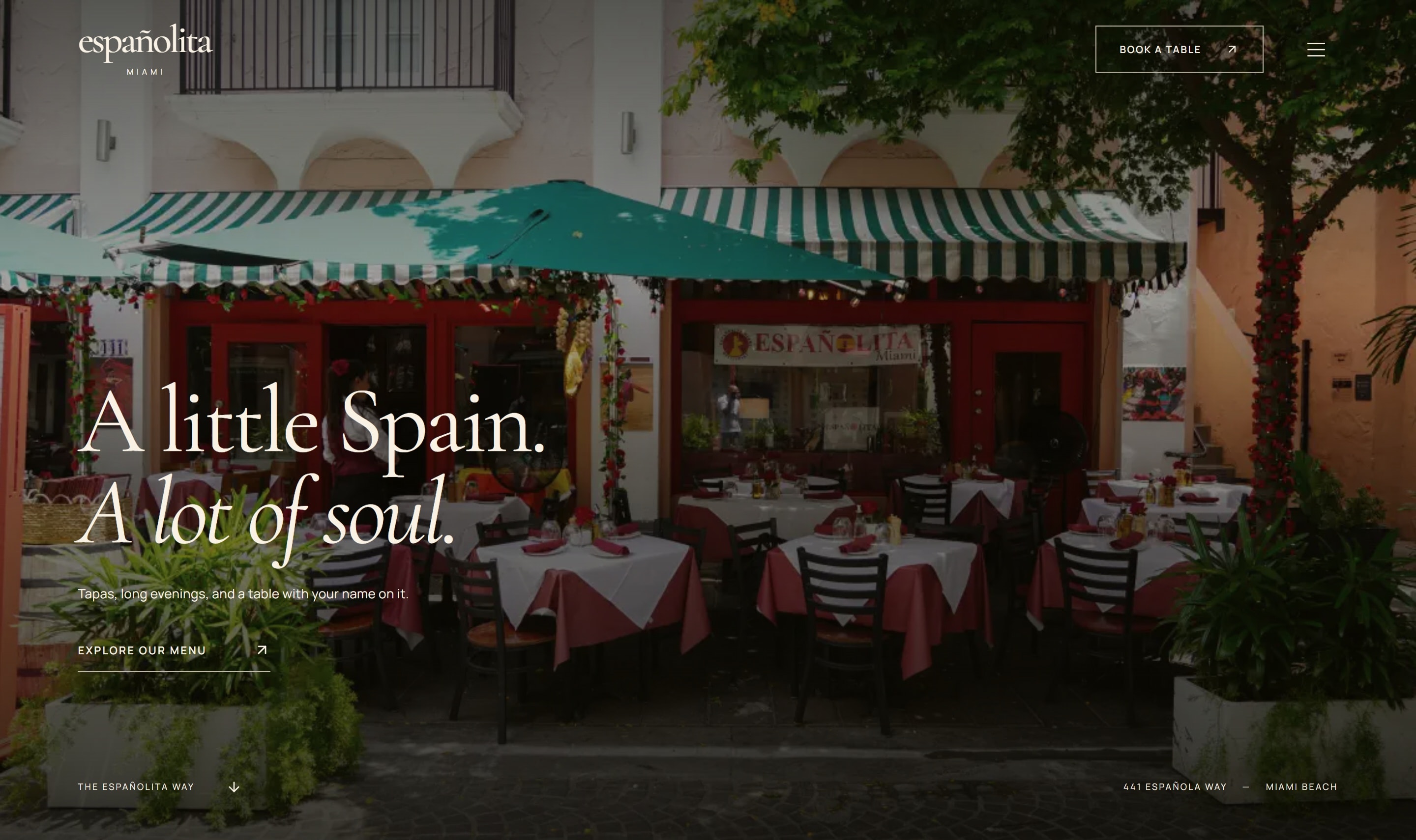 Españolita concept introducing Spanish dining on Española Way